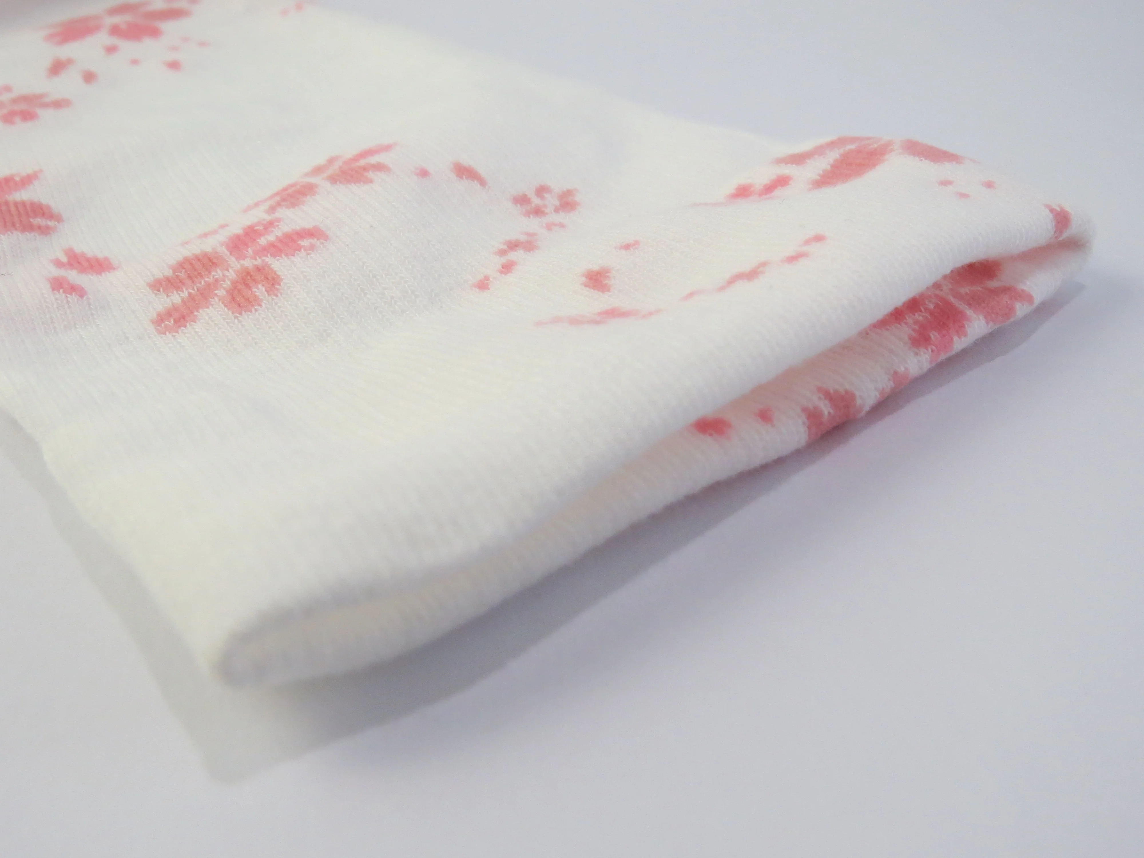 Романтичные Компрессионные носки Sakura с цветком вишни белого и черного цвета