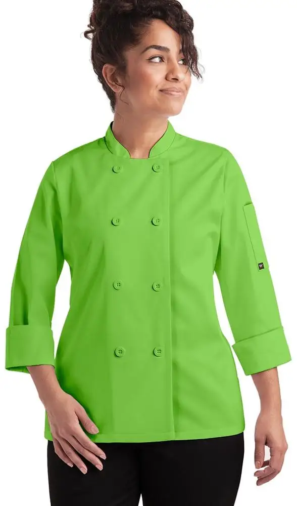 Custom Logo with Custom Design Men Women  Chef Uniform Low Cost Chef jacket High Quality Unisex Coat