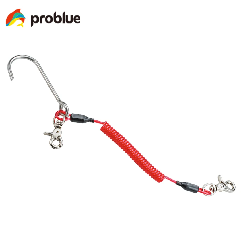 Problue AC-94-2 Stainless Steel Reef Hook for SCUBA Diving Made in Taiwan Pool Tools & Accessories