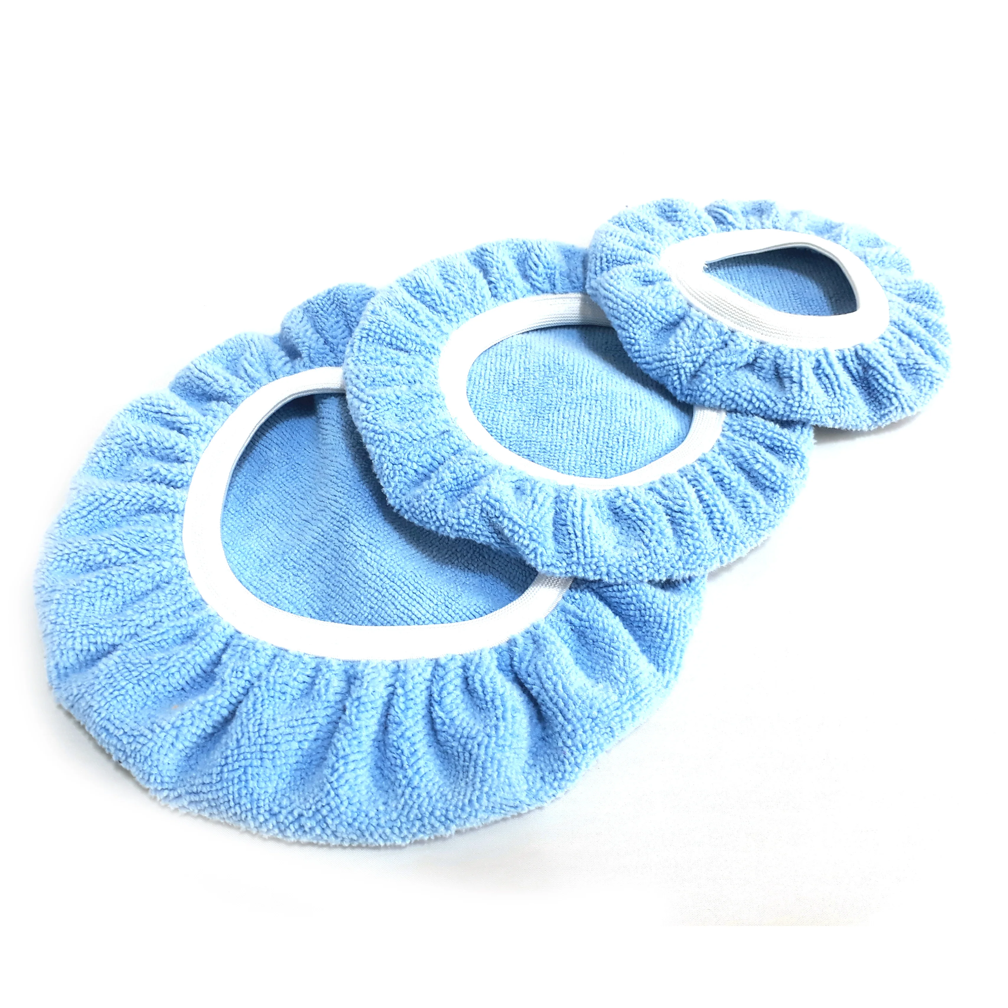  Корейский полировальный аппликатор для автомобиля из микрофибры с резинкой кромки