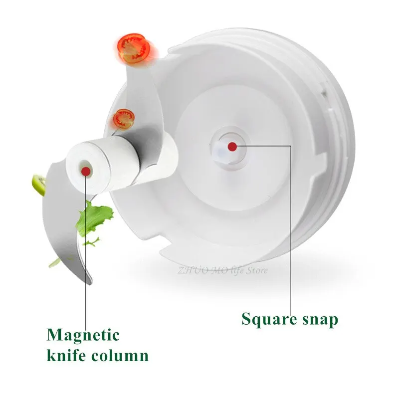 Garlic Presses Plastic Manual Cooking Machine Ginger Hand-Held Blender Chopped And Pressed Garlic Powder Mini Household Masher