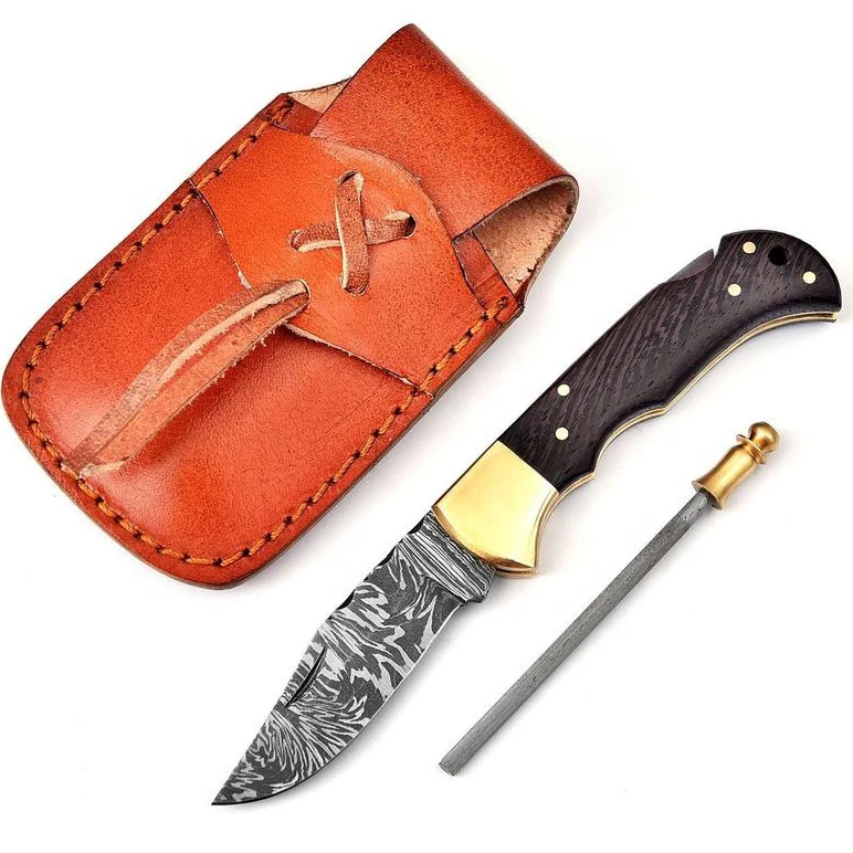 Новейший охотничий нож из Дамаска для выживания Лидер продаж