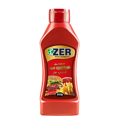 Zer Ketchup Hot 800 gr x 12 Pet Bottle
