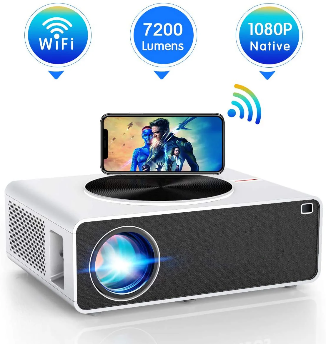 Новый дизайн Amazon, домашний проектор Android 1080P