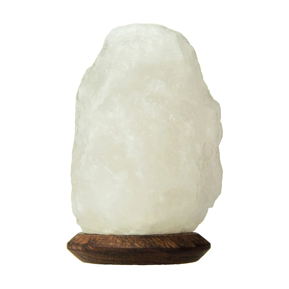 2024 Best Quality Wholesale Price Himalayan Snow White Salt Lamps Use for Room Decoration by IMPEX PAKISTAN