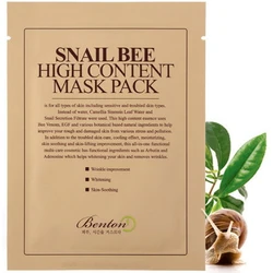 BENTON snail bee high content mask pack 20g 1pcs