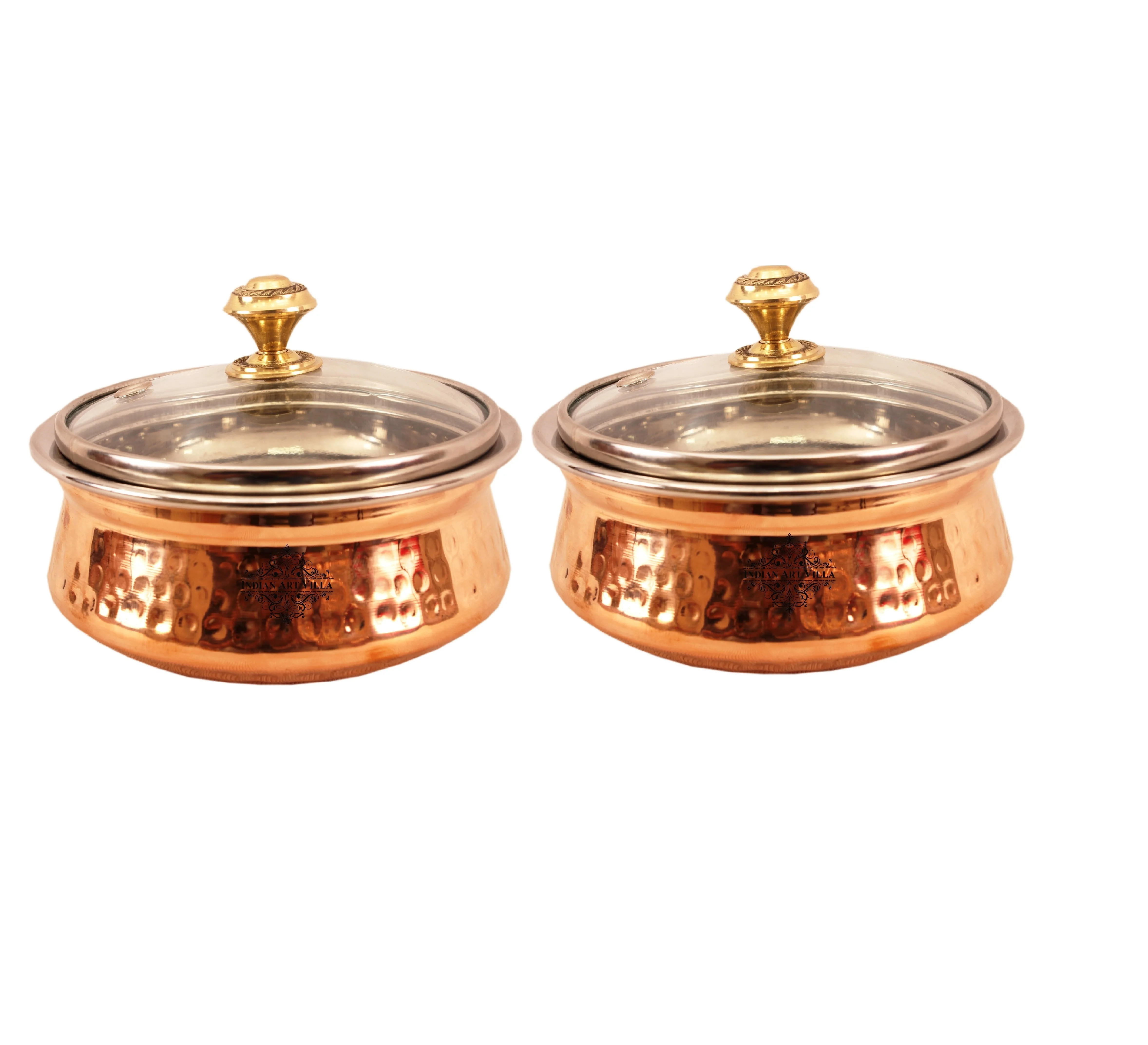 Steel Copper Handi For Cooking At Discount Price Best Quality Casseroles Custom Made Cookware Manufacturers From India 400 Ml