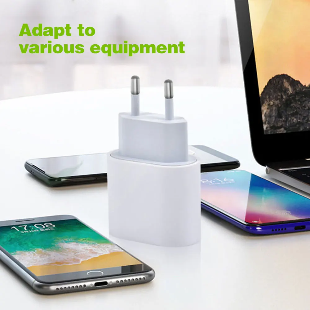Mobile Phone Charger Top Sale New for iPhone White Power Adapter USB-C