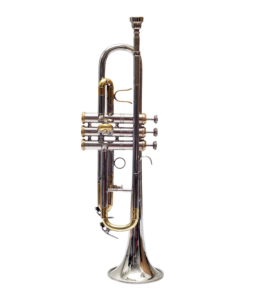 NASIR ALI New Professional Trumpet Brass Nickel  Bb Pitch Premium Quality With Include Hardcase And Mouthpiece