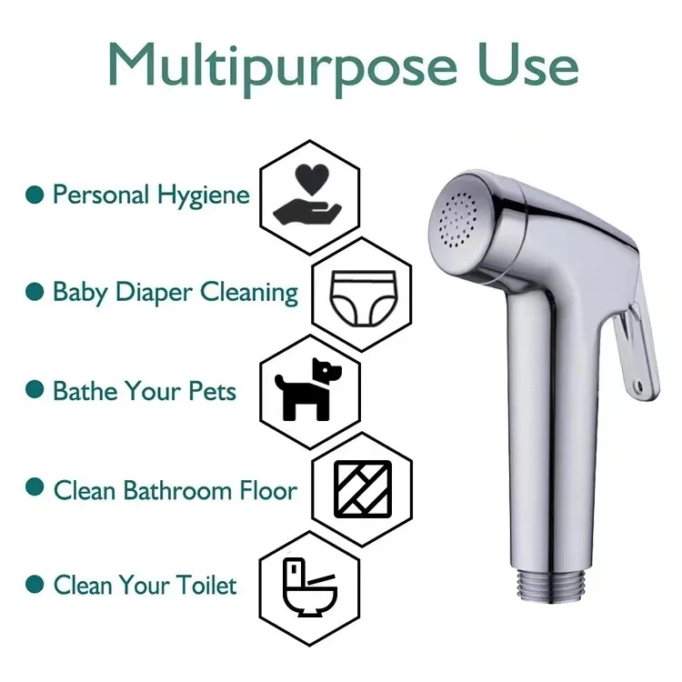 Modern design ABS Bathroom bidet sprayer  factory price high quality