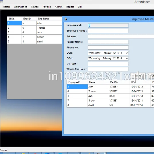 Payroll and Attendance Management Software Latest KAEM-PAMS IN;41826