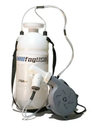 Omni Fog USA 2 Gallon Large Capacity Kit With Variable Speed Corded Blower With Universal Blower And Designed To Spray