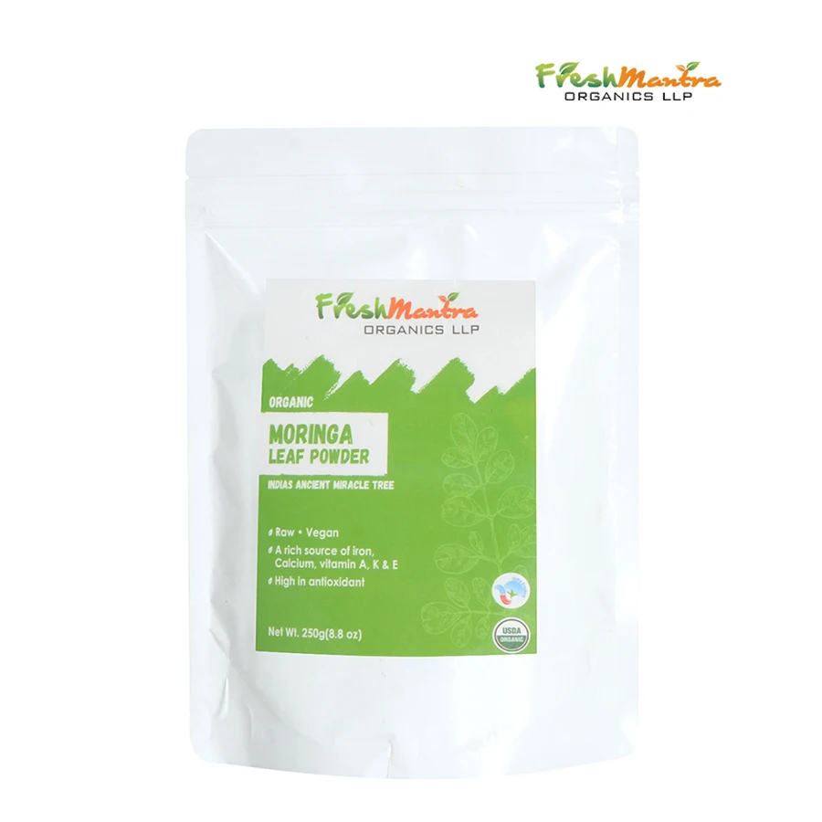 100% Pure & Natural Top Quality Moringa Leaf Powder Bulk Supplier At Lowest Discounted Price