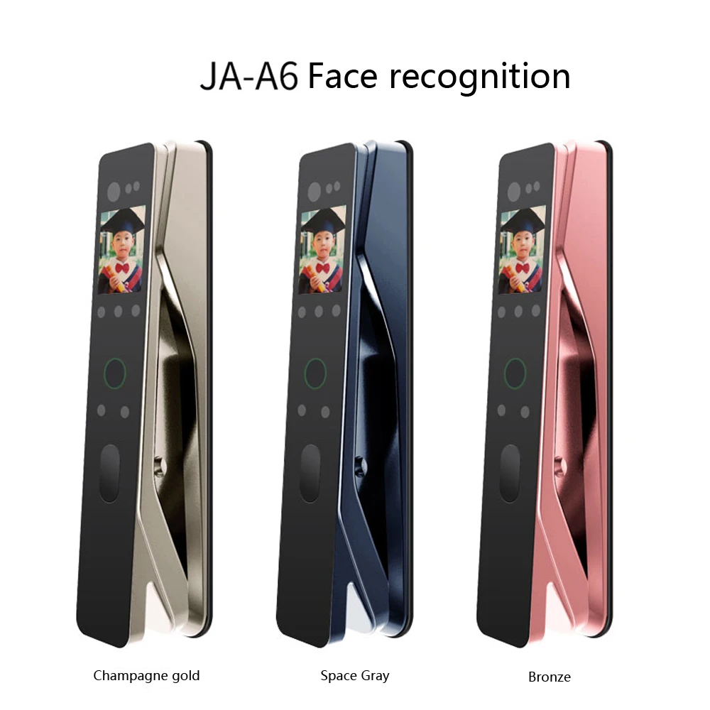 Face recognition fingerprint smart password lock anti-theft door automatic electronic lock home door office