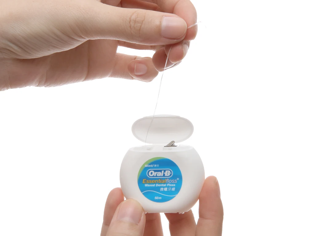 Orallb 5m remove plaque from food left in between teeth dental floss