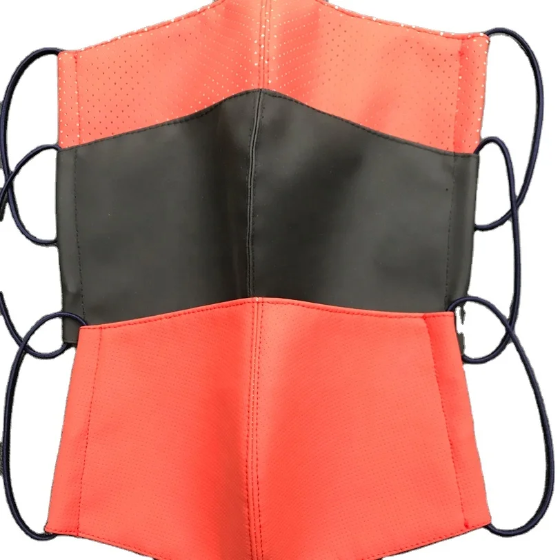 mask-cover made of Eco friendly PU Leather