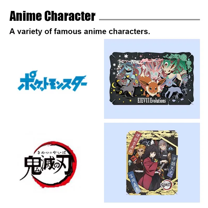 Японский аниме пазл детский деревянный японский Официальный Продукт Eevee STUDIO ghiвеликолепный для детей