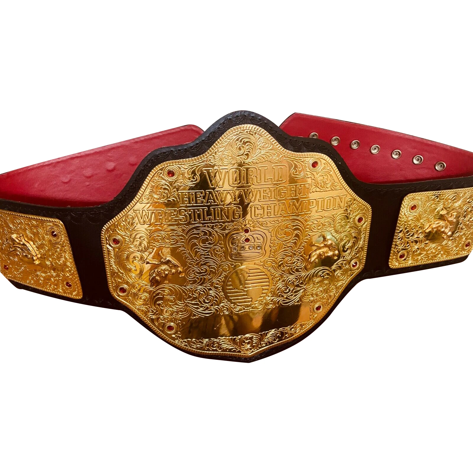 Классический Золотой Крылатый ремень для чемпионата с орлом ULTIMATE Warrior WWF взрослый