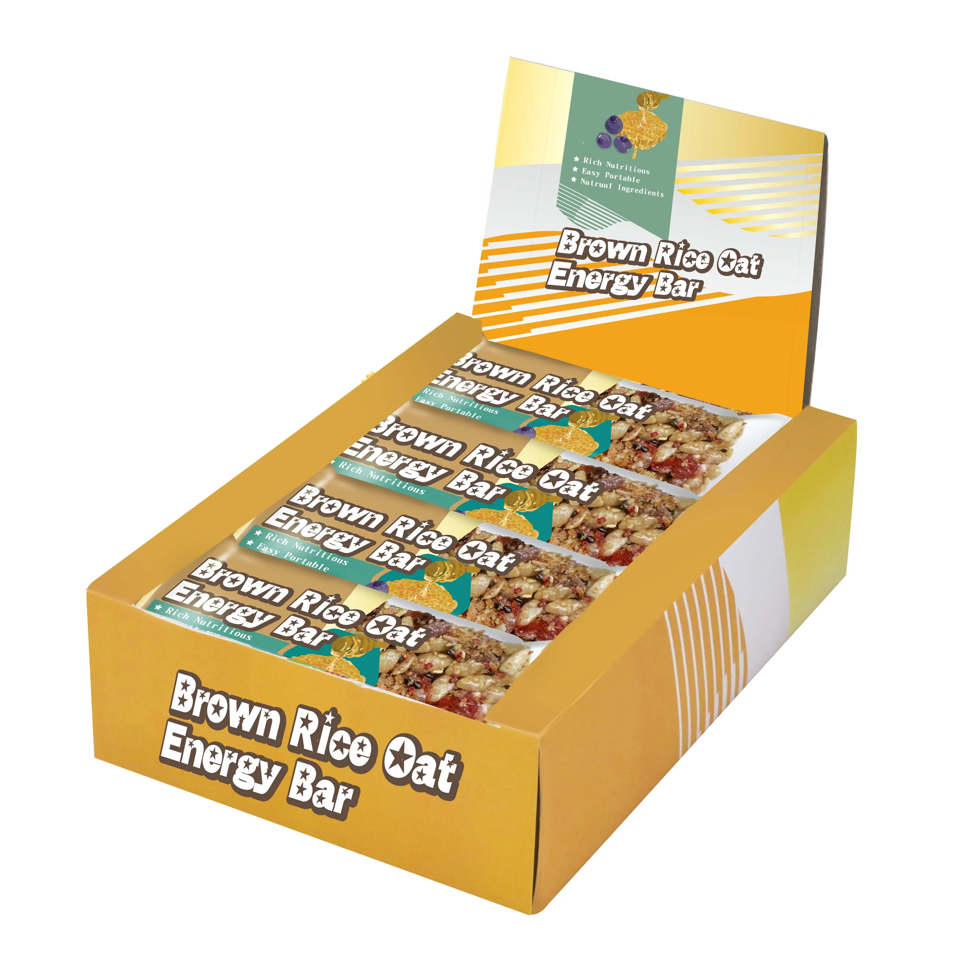 Собственная Марка протеиновый Снэк на основе растений энергетическая балка для спортивных тренировок