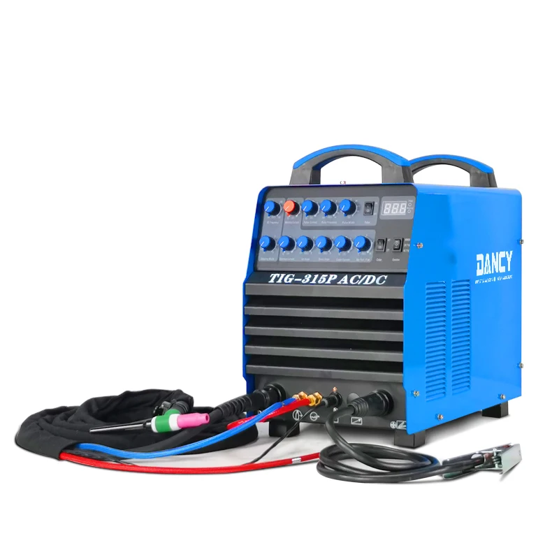 TIG315P 380V 315AMP AC/DC алюминиевый сварочный аппарат TIG с импульсным сварочным аппаратом AC DC