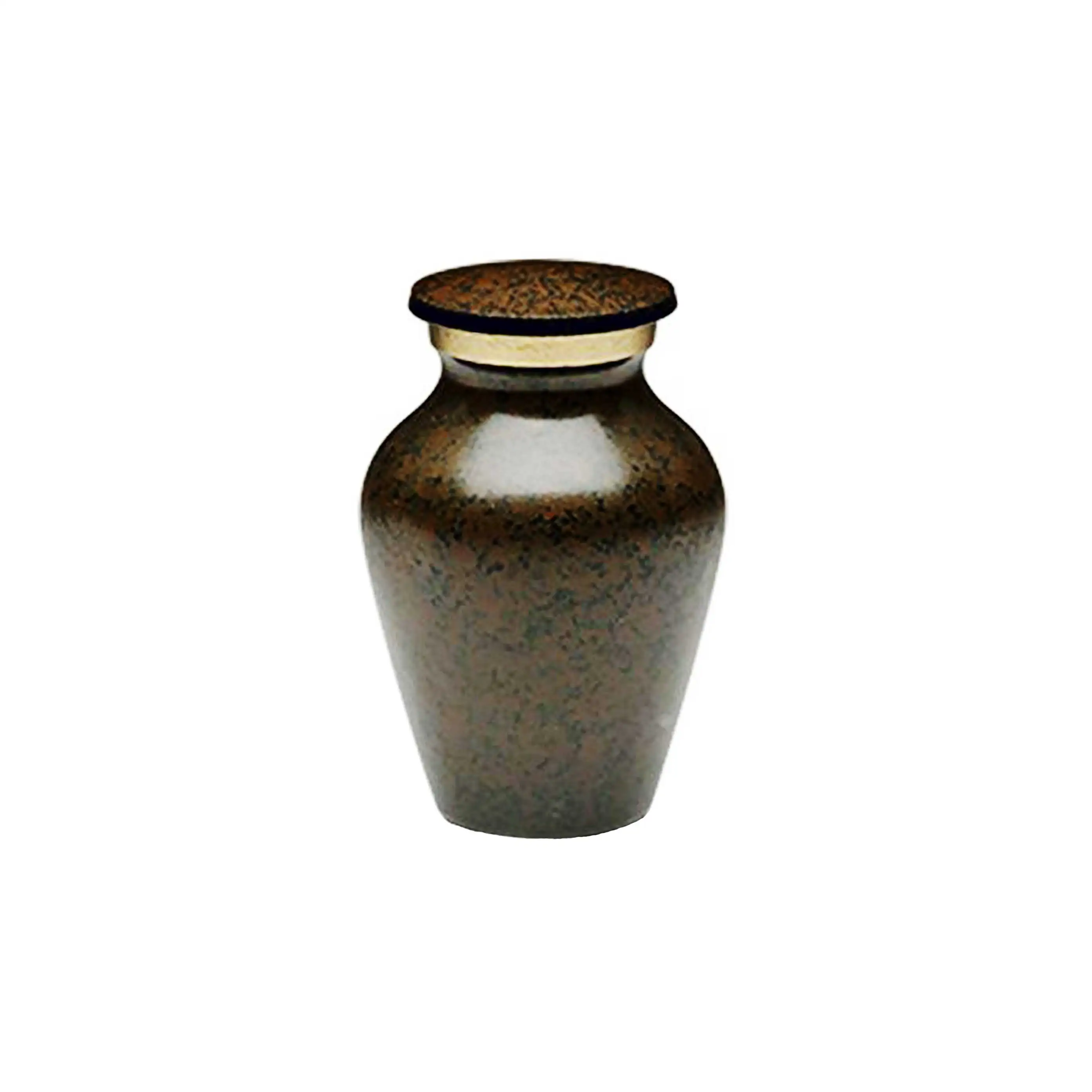 DARK BLUE KEEPSAKE CREMATION URN FUNERAL SUPPLIES BRASSWORLD INDIA