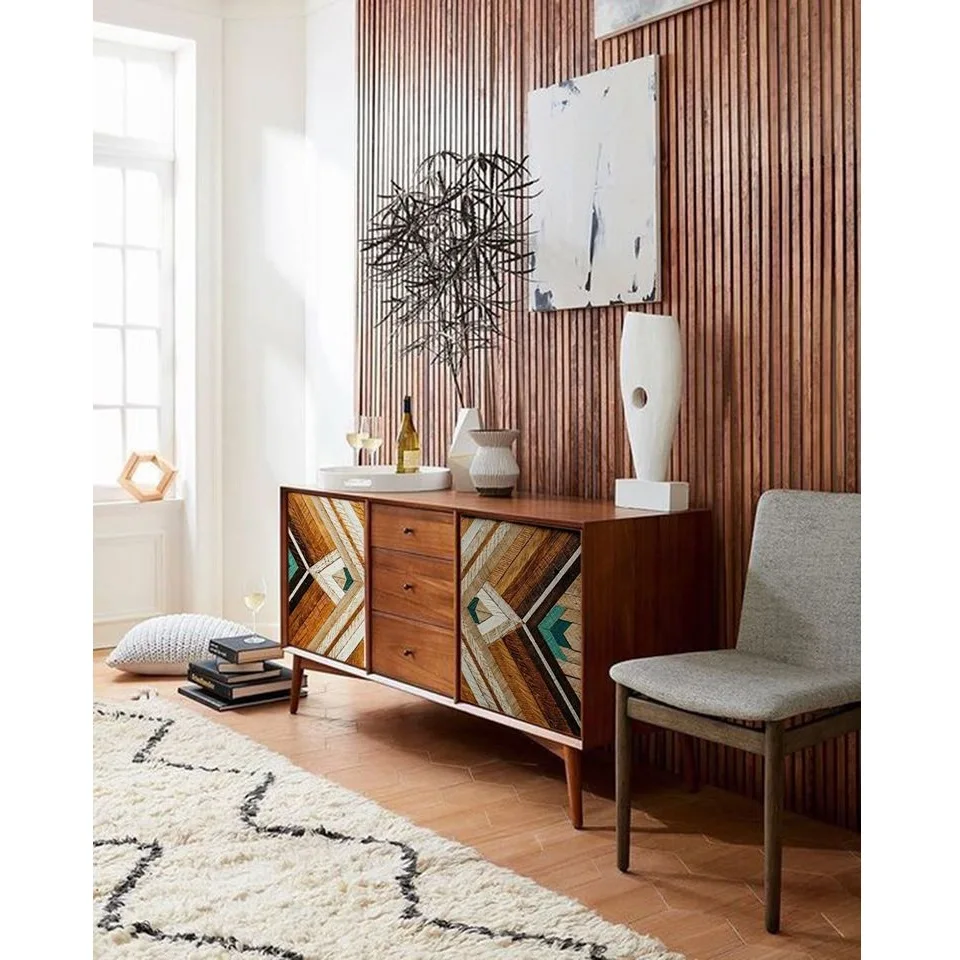 
2021 Newest Design Furniture Wood Storage Modern Minimalist Antique Wooden Sideboards From Vietnam 