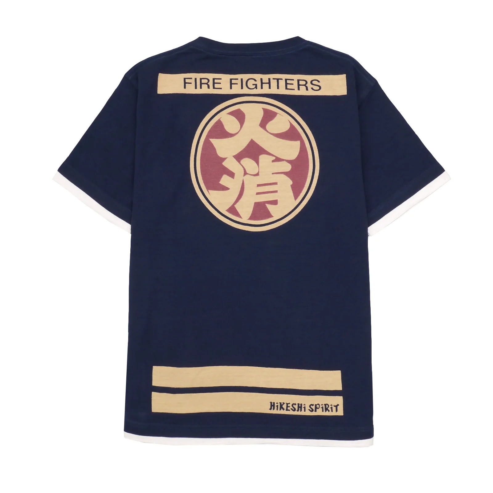 OD Hikeshi, разряженная футболка с рисунком, японская футболка с рисунком на спине