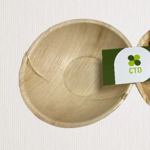 
VIETNAM ARECA LEAF ROUND BOWL 16 