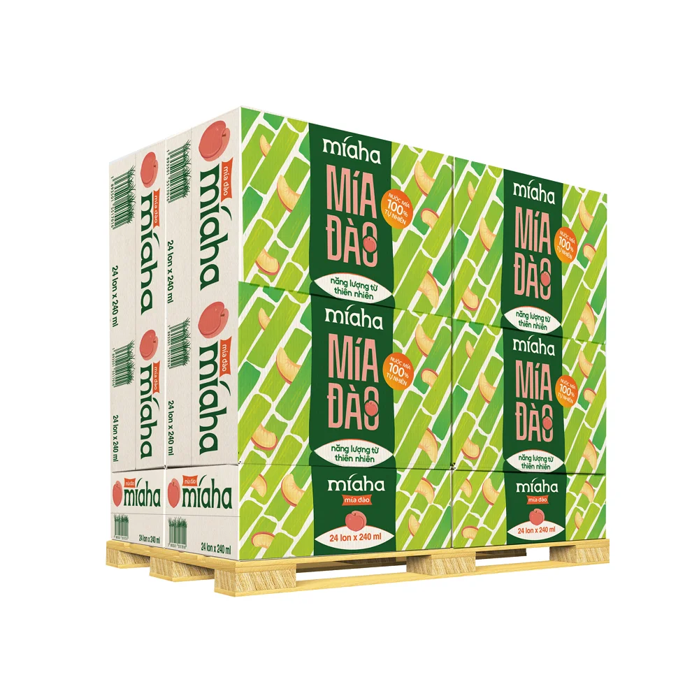 High Quality Sugar Cane Juice Fruit Sugar Cane Juice with Peach Best Price From Vietnam Privated Brand