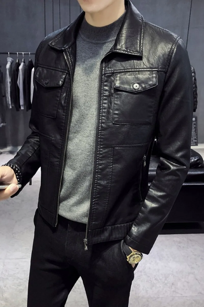 Мужские Кожаные Мотоциклетные Куртки/лучшие тренды/защитная мотоциклетная куртка/хит продаж