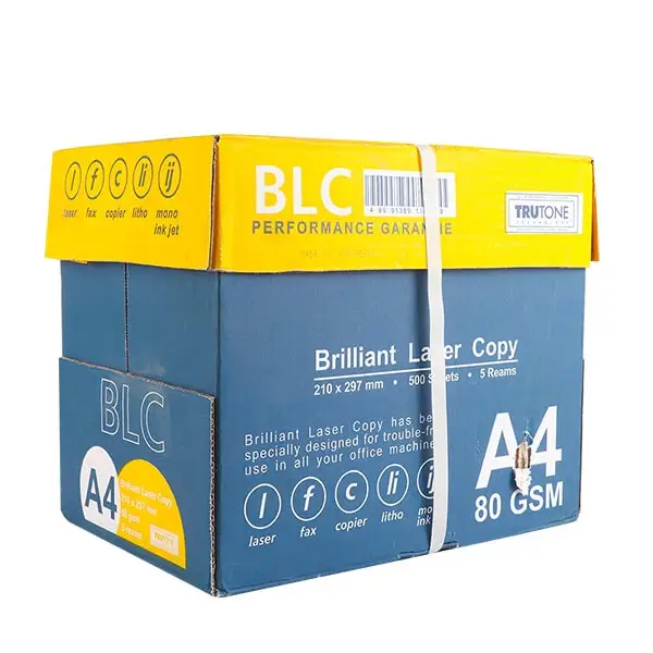 Brilliant Laser Copy A4 Copy Paper / BLC 80GSM 75GSM 70GSM /Bond paper cheap sales