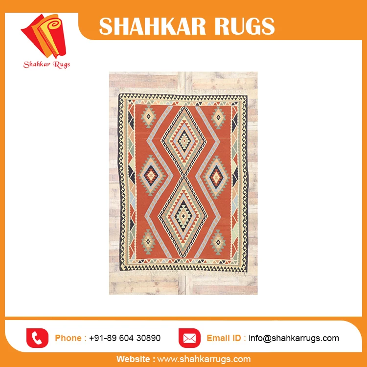 Factory Supply Indian Top Selling New Arrival Custom Design Multi Colour Kilim Carpet Rugs At Wholesale Price
