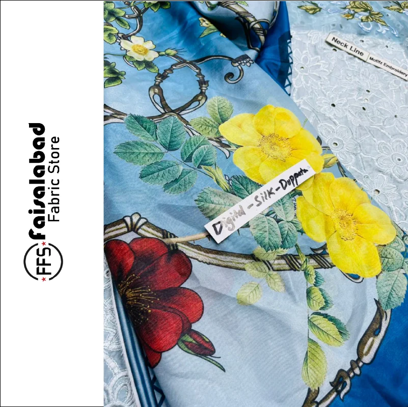 Новинка вышитые пакистанские дизайнерские костюмы chikankari kurti для газона с цифровым чистым бамбуком дупатта женщин