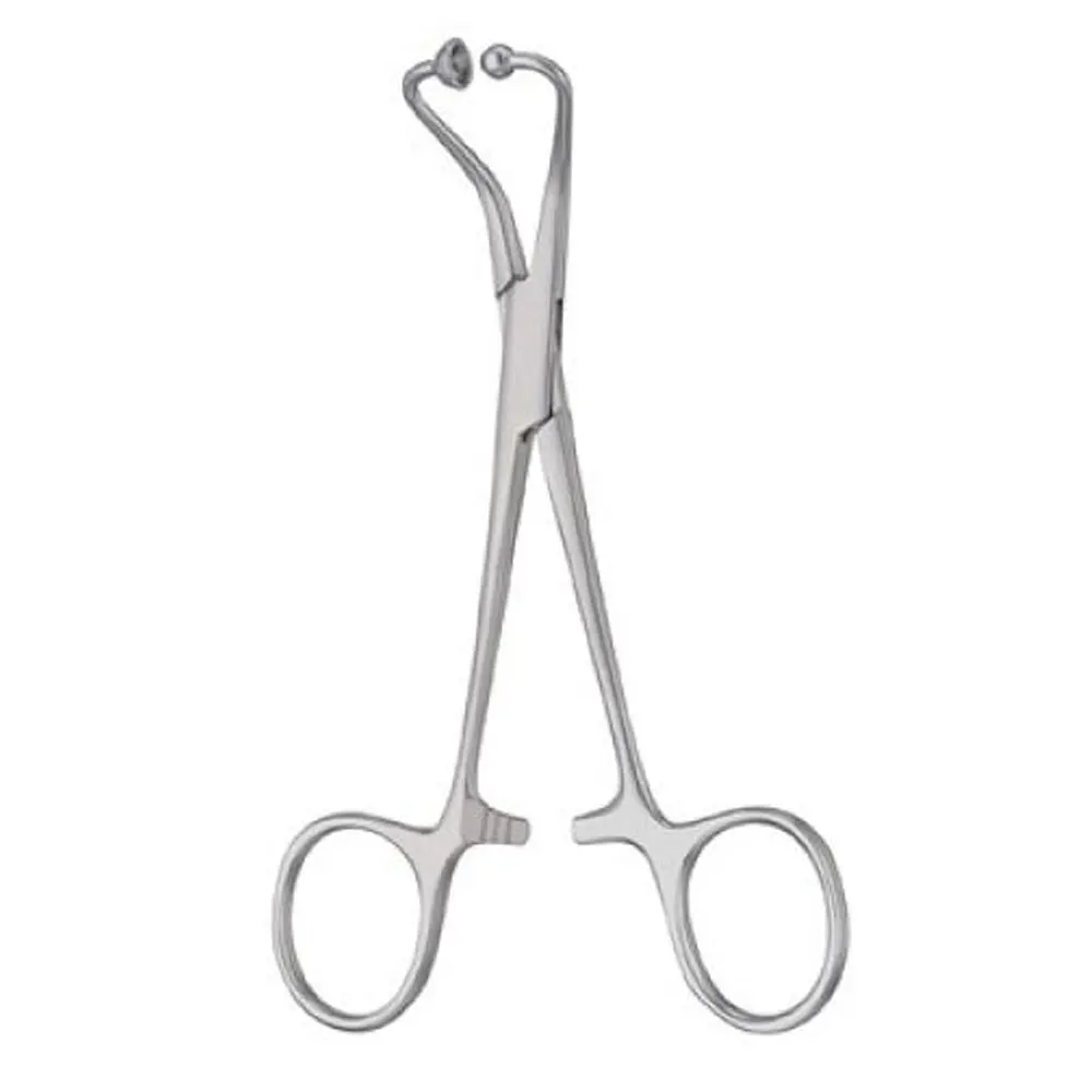 
Medical surgical stainless steel Backhaus Towel clamp with Ball and Socket 11.5cm 