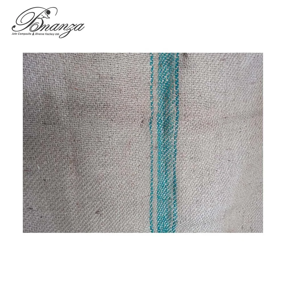Hydro Carbon Free Vegetable oil treated B Twill Jute Bag of 44 Inch by 26.5 Inch for Coffee/Cocoa