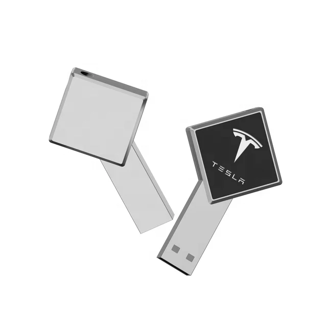 New Fashion usb design 1GB 2GB 4GB 8GB Rhombic Metal LED light USB 32GB gadget usb memory stick 64GB