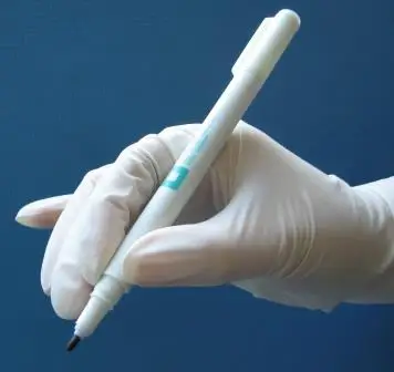 Factory selling latex free washable body markers sterile surgical marker pen