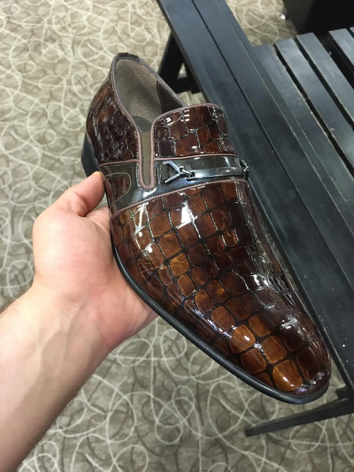 2021 Turkish Genuine Leather Men Shoes