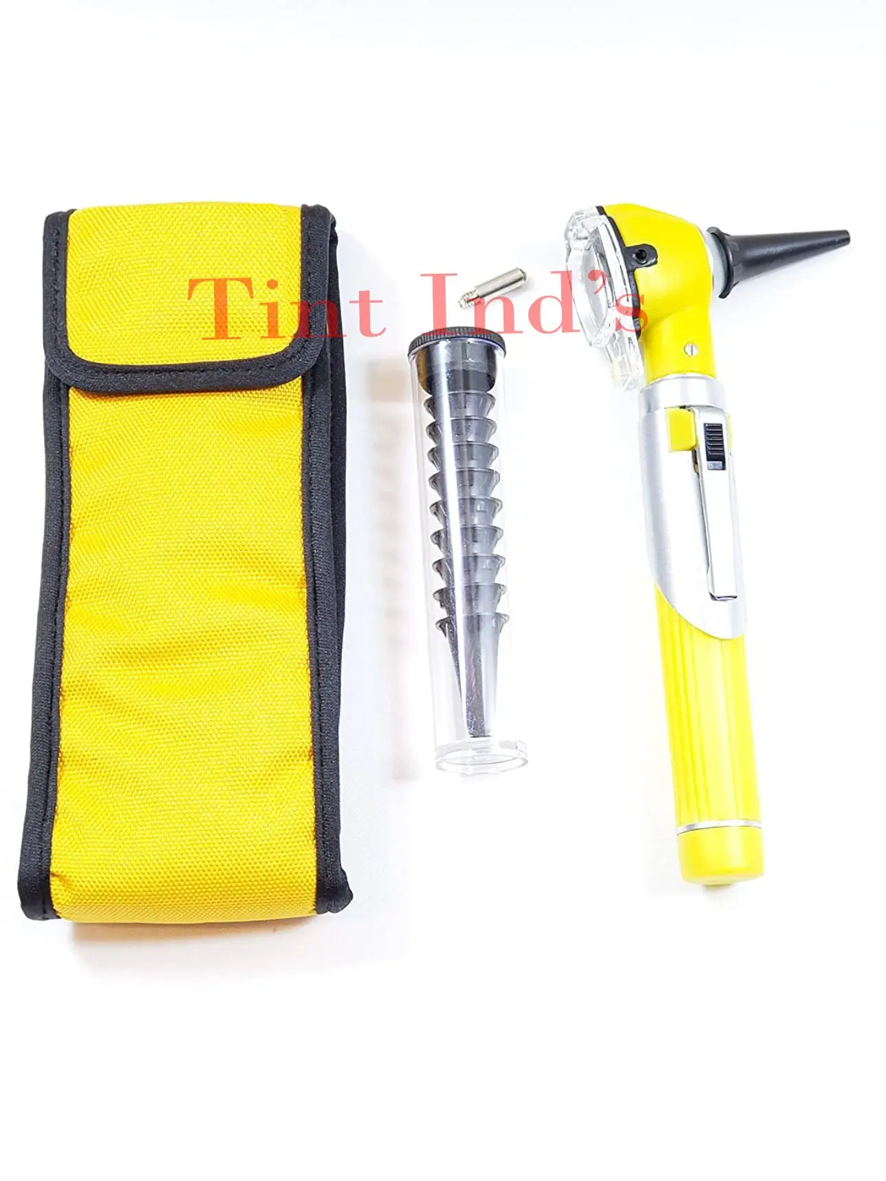 Otoscope - Ear Scope with Light Ear Infection Detector, Pocket Blue Yellow Mini otoscope