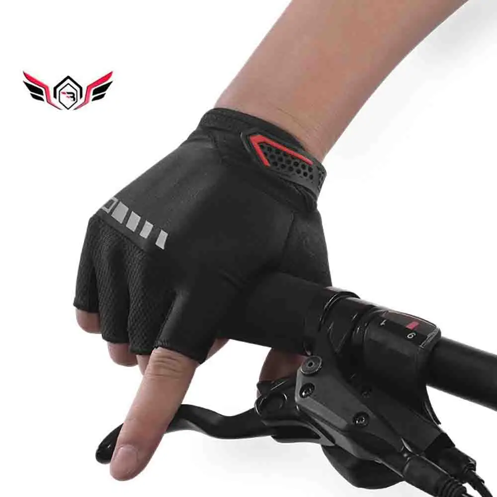 Breathable bicycle bike cycling gloves Hand Gloves For Cycling Half Finger Gel Wholesale Bike Racing Gloves  GEL Pad Half Finger