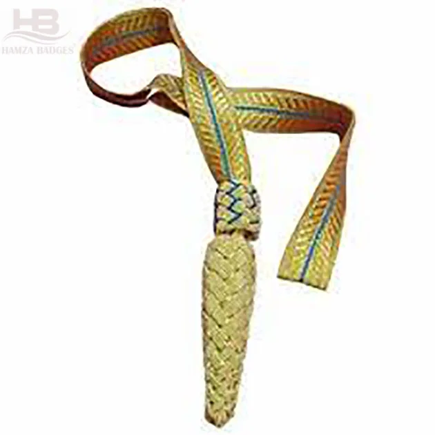 good Quality Sword knot Military Officers  Army Sword Knot Golden Wire German