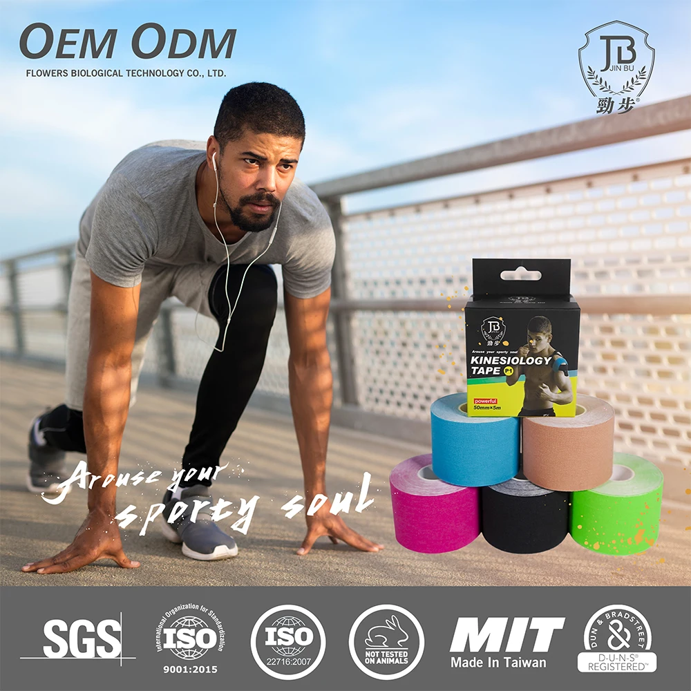 Muscle support kinesiology sports strapping tape