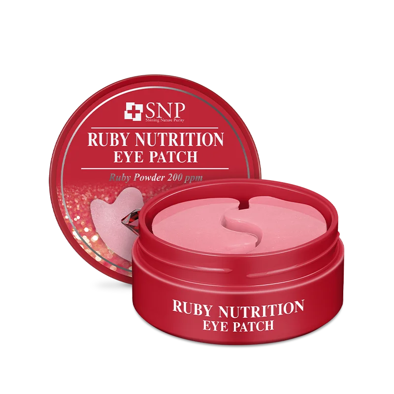 [Korean Cosmetics] SNP Ruby Nutrition Under Eye Gel Pad Mask sheet (10 pcs / pack)