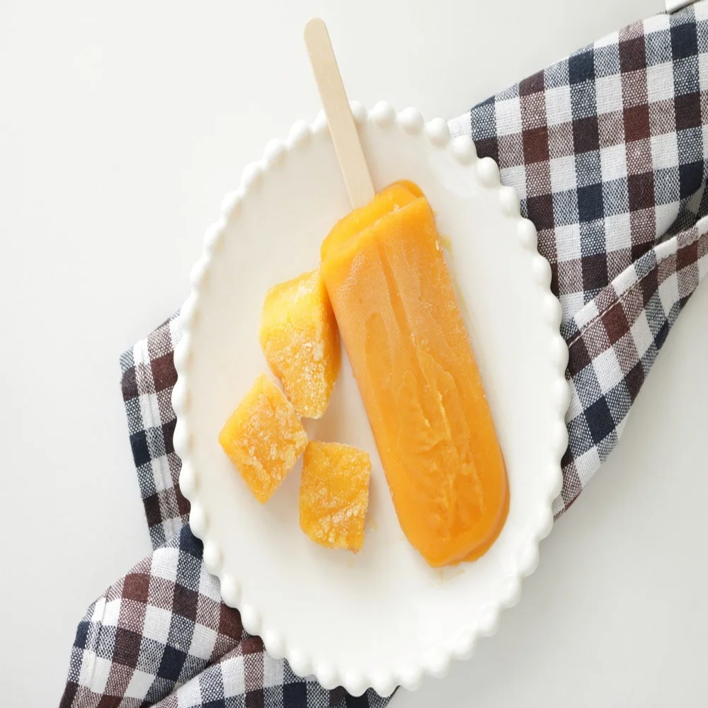 Nutritious Naturally No Additives Sweet Rich Ripe Stick Shape IQF Cat Chu Bar Mango With Mango Taste & Aroma