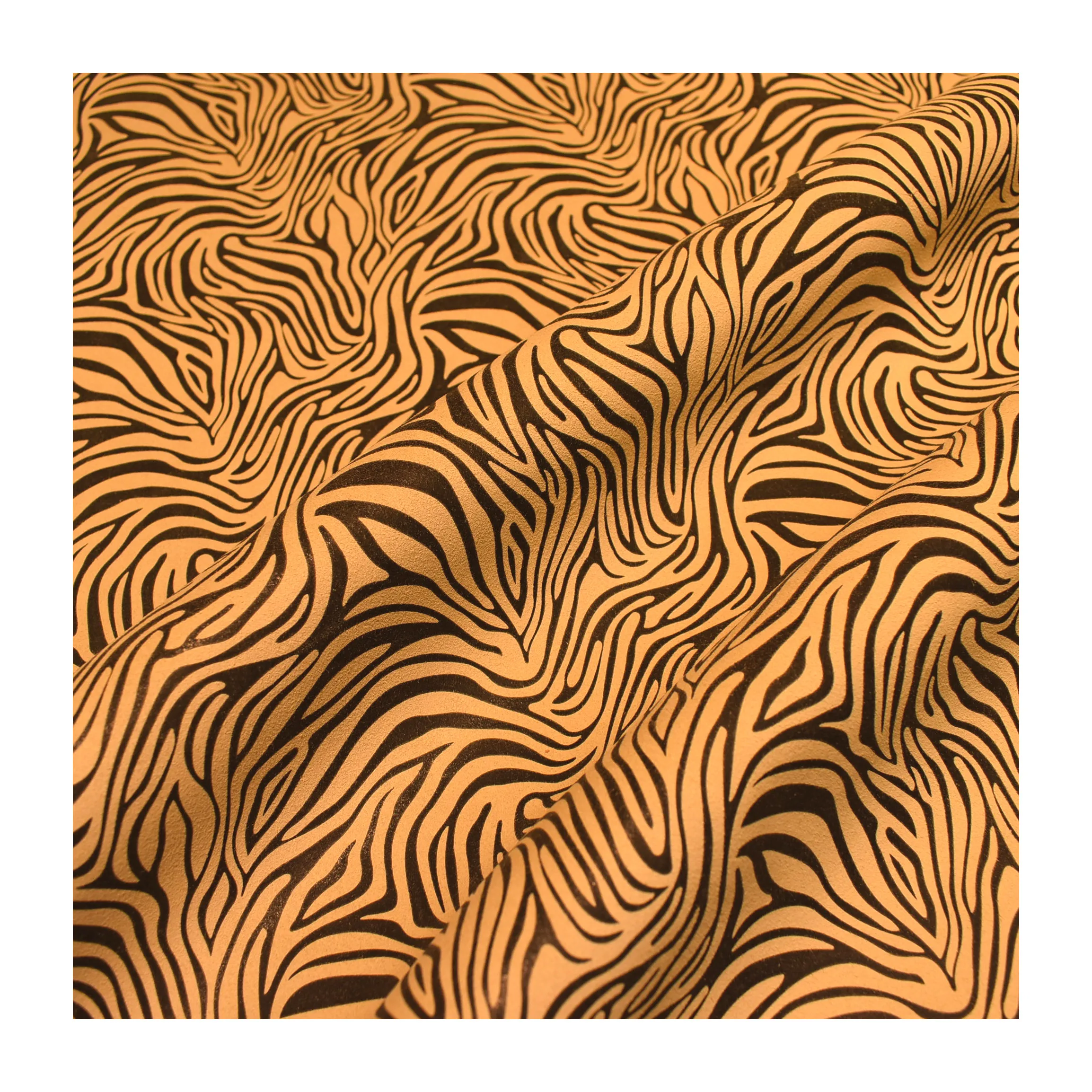 2021 Leather Finished with Zebra-Patterned for Bags