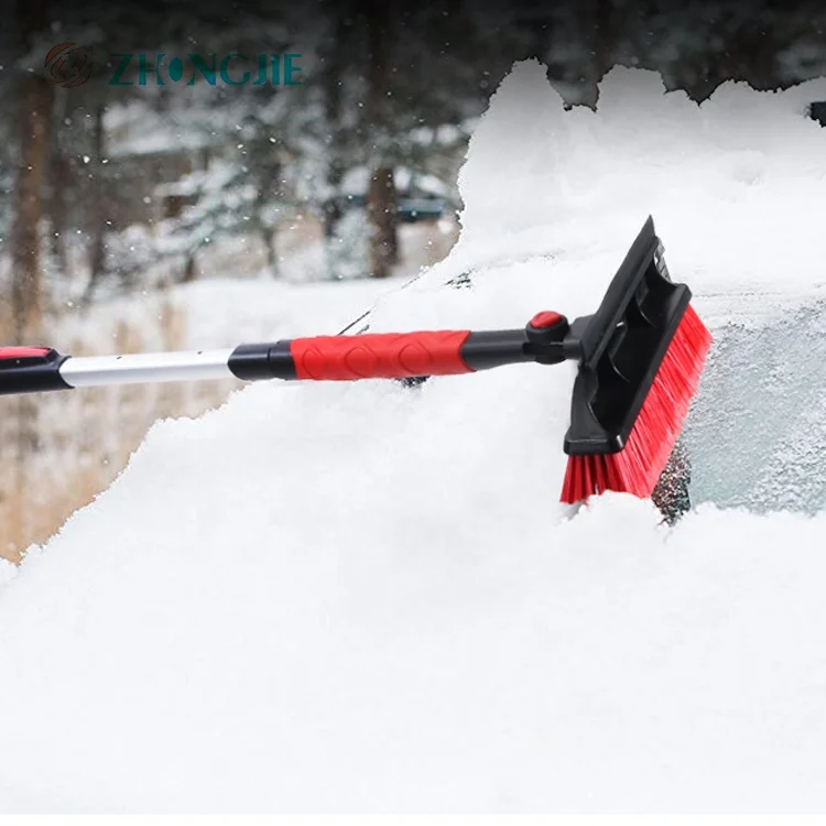 
3 in 1 Detachable Snow Brush with Squeegee and Ice Scraper 