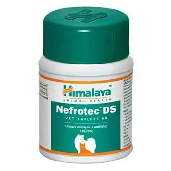  Гималайский нефротек DS VET таблетки-антилитовый диуретический и мочевой антисептик-60