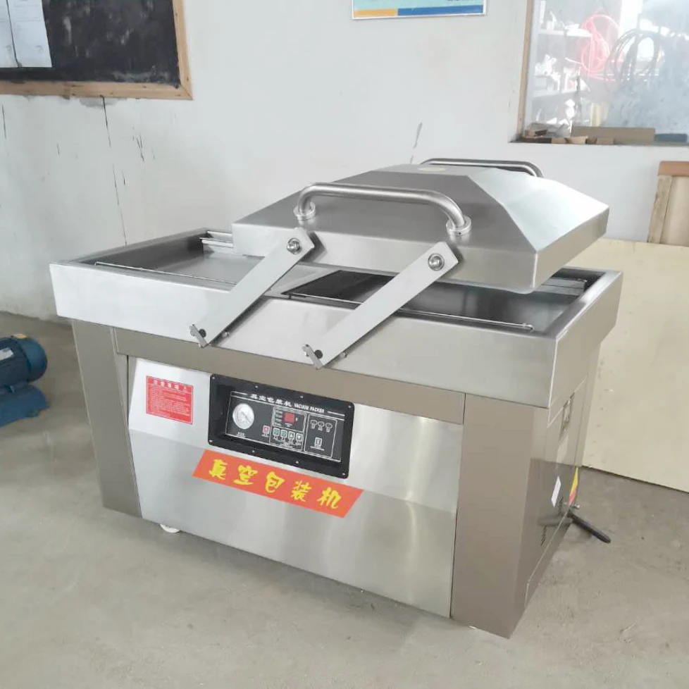 cheese mozzarella vacuum pack/double chamber rice vacuum packing machine /baling machine