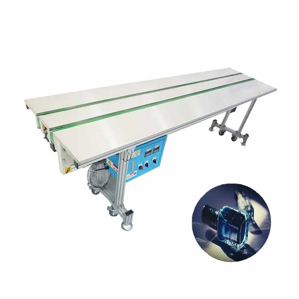 
conveyor belt machine fastener bag stacker conveyor machine jar 