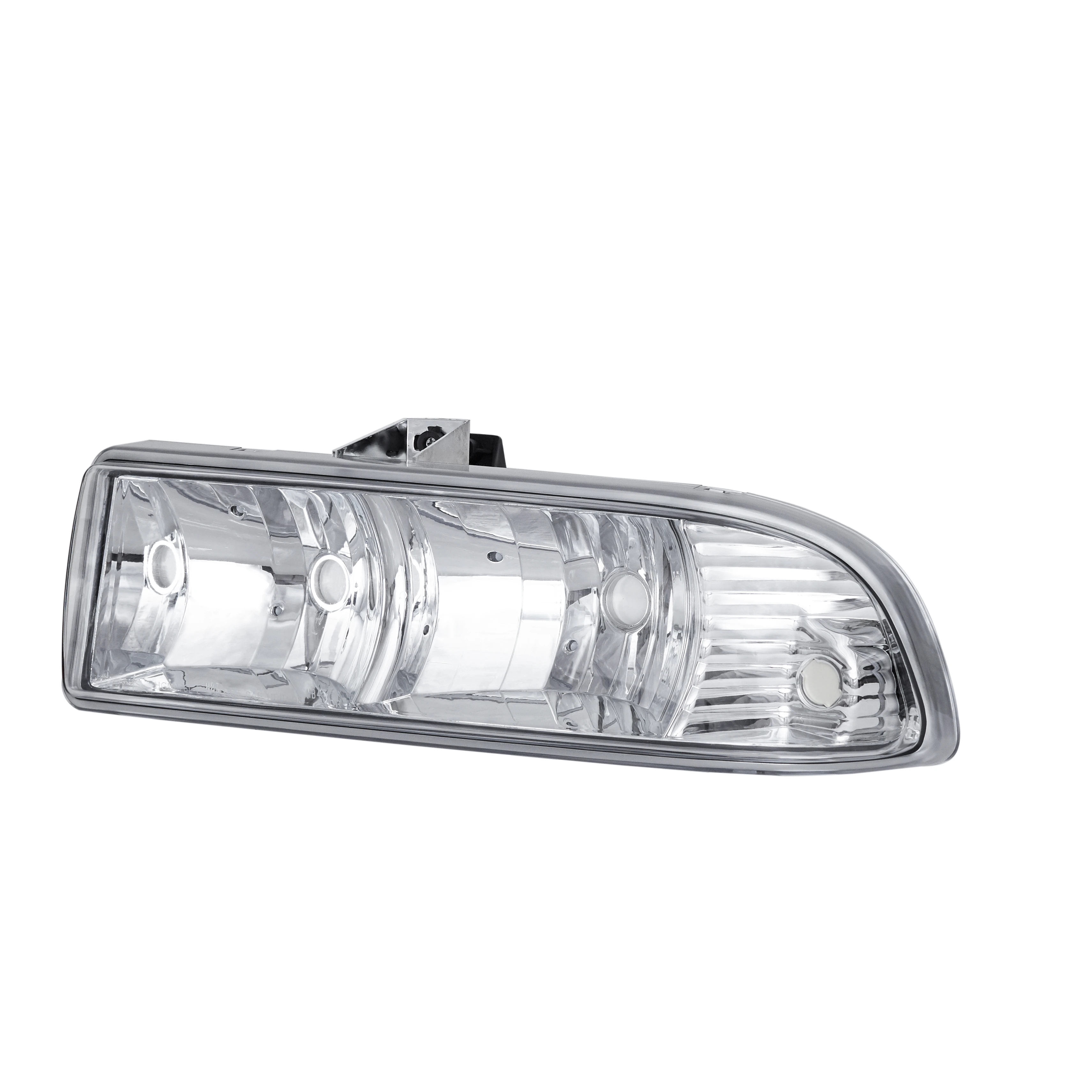 Фары в заводском стиле 1998-2004 для Chevrolet S10/Blazer (хромированный корпус/прозрачные линзы)